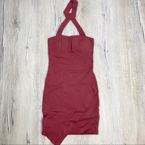 Fashion Nova Halter Mini Dress Sz XS - Picture 4 of 9